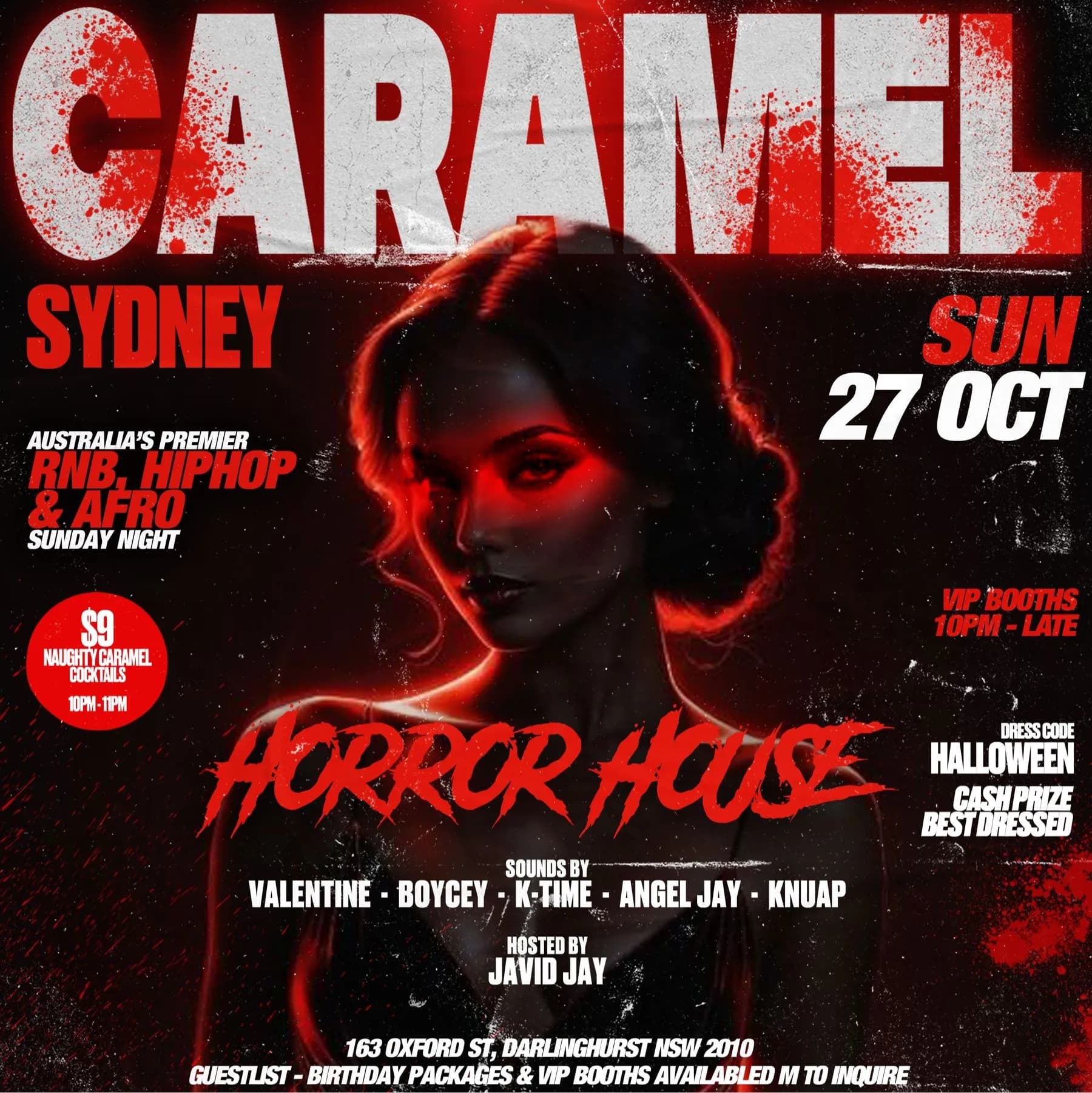 CARAMEL SYDNEY | 27TH OCT