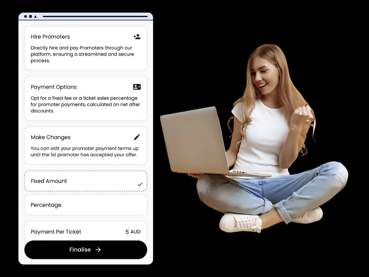 Events platform - Manage and onboard promoters feature preview