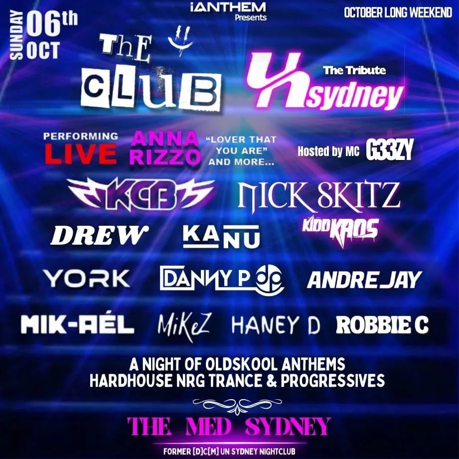 event: THE CLUB: UN SYDNEY TRIBUTE photo-0
