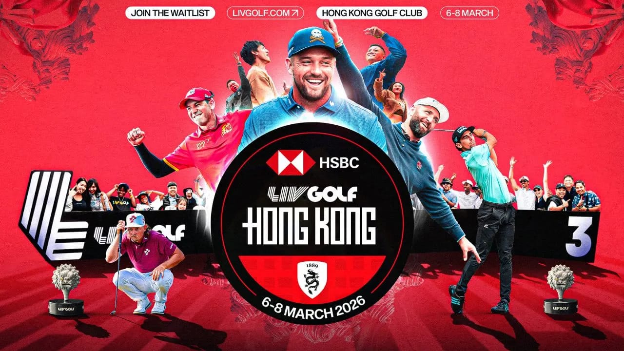 Infographic of HSBC x LIV Golf Hong Kong Sponsor Deal