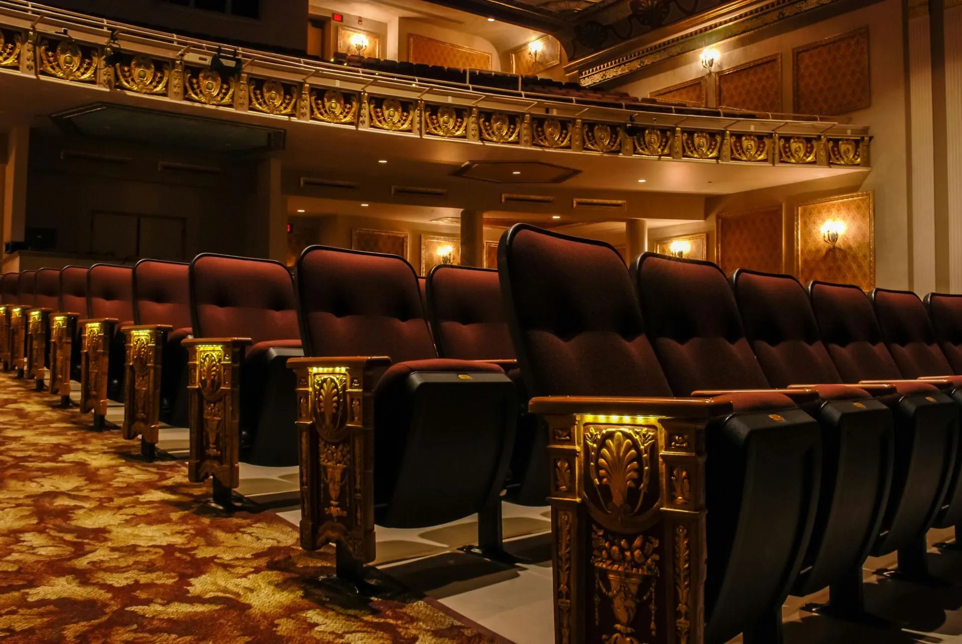 Image of a Proscenium Stage Taken by Florin