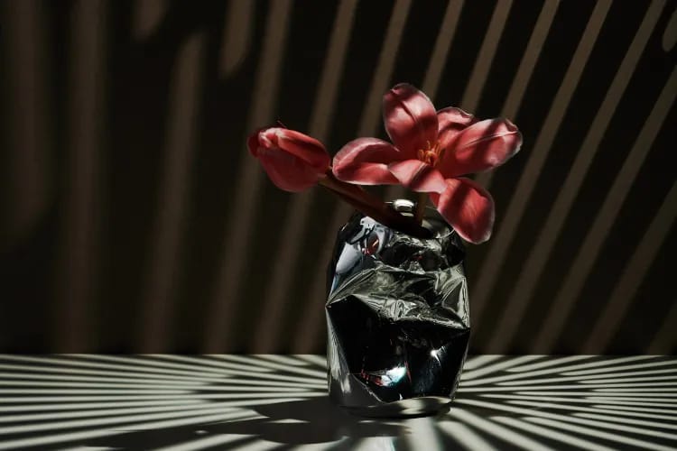 Example of gobo light projection