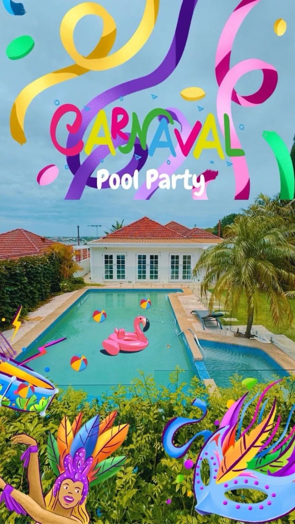 event: Brazilian Carnaval pool part photo-3