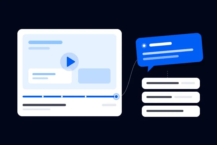 How to combine a recorded conference talk with live audience questions