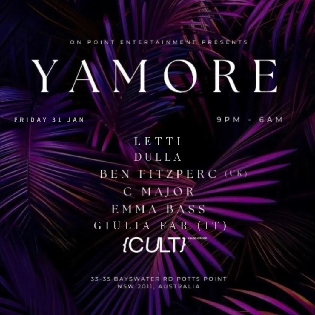 Event Image - Yamore Sydney