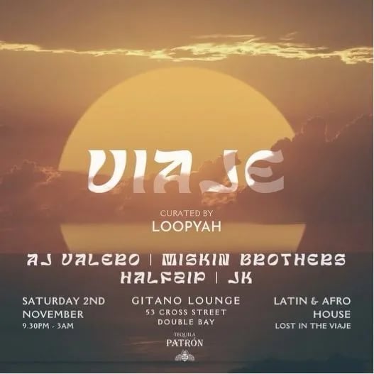 Event Image -  VIAJE @ Gitano Lounge
