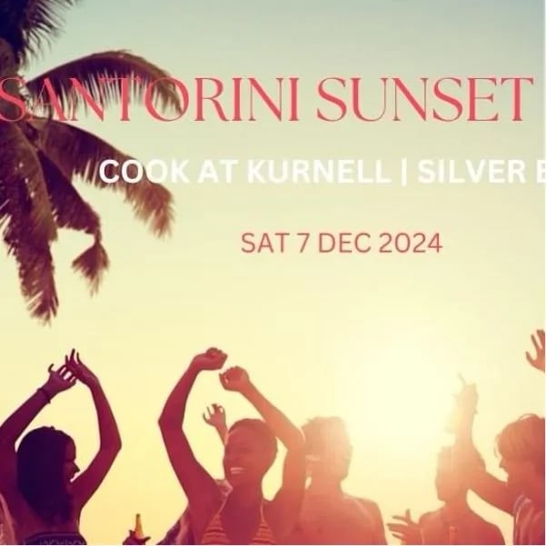 Santorini Sunset Soiree 🌅