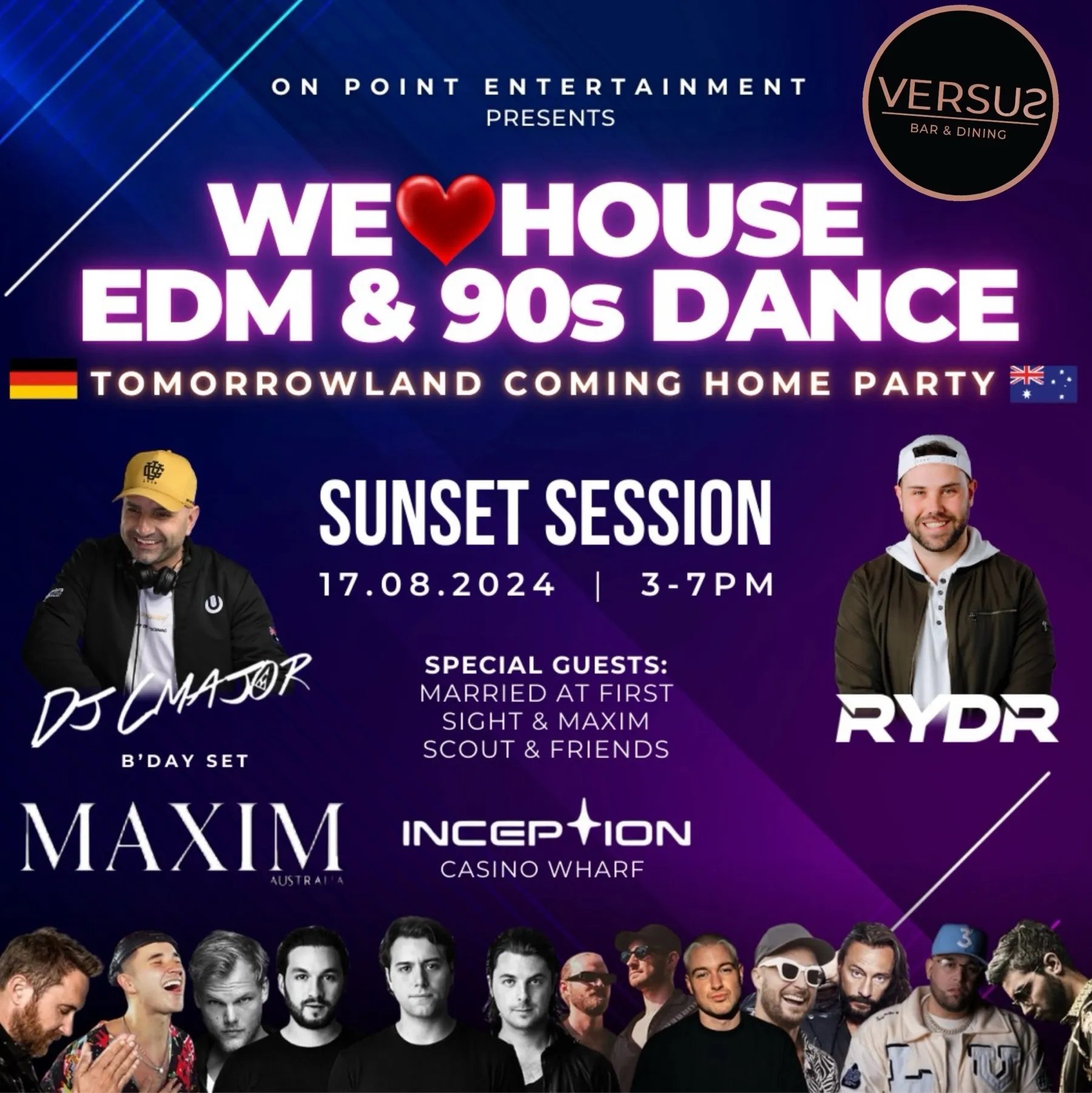 We ❤️ House | E.D.M & 90’s 