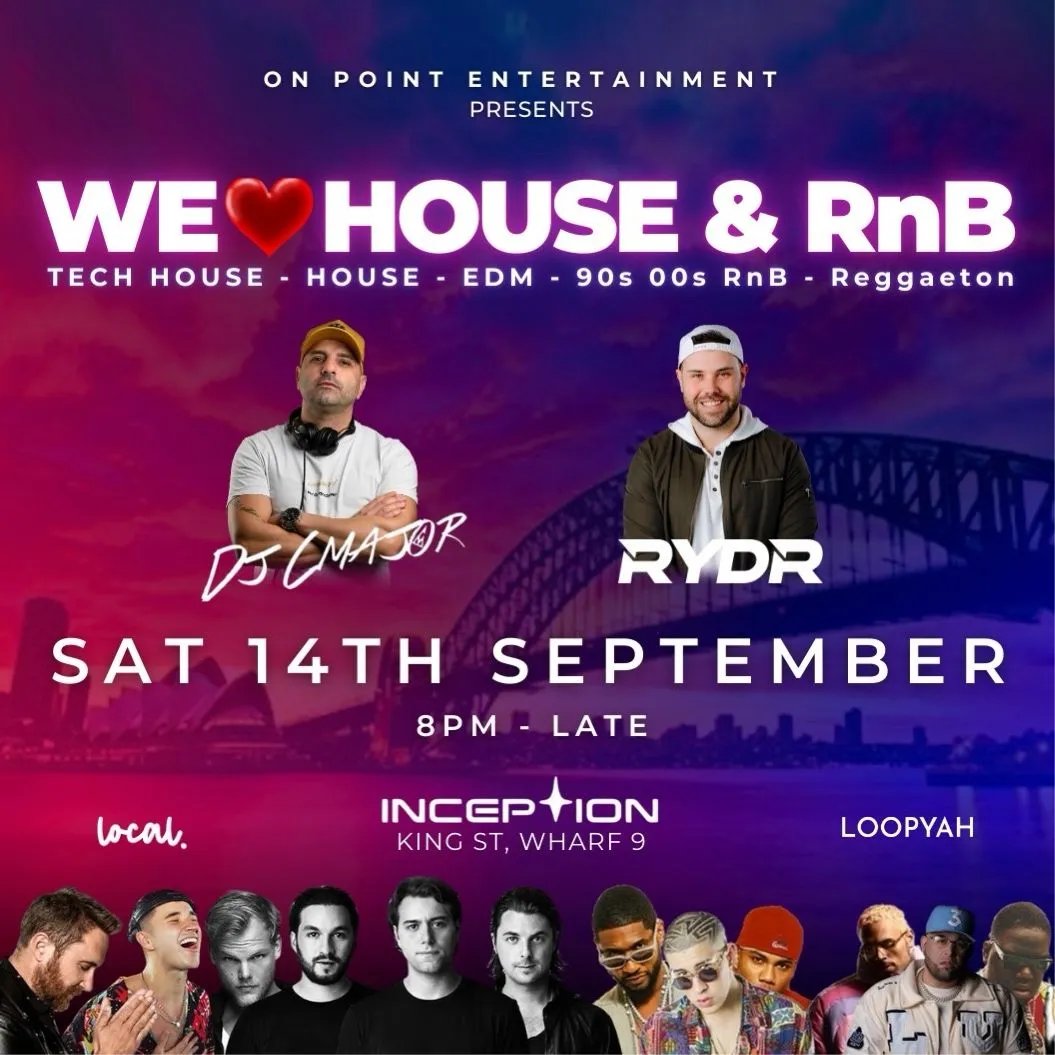 Event Image - We 🧡 House & RnB 