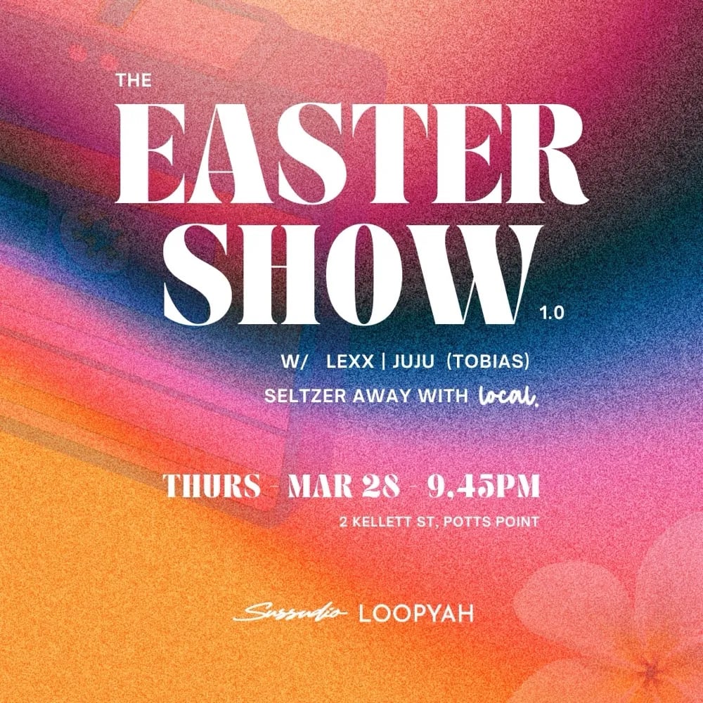 Event Image - THE EASTER SHOW at Sussudio