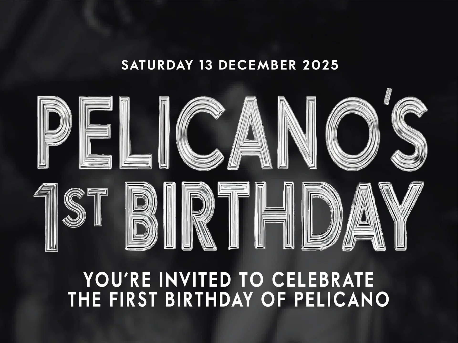 Pelicano's 1st Birthday