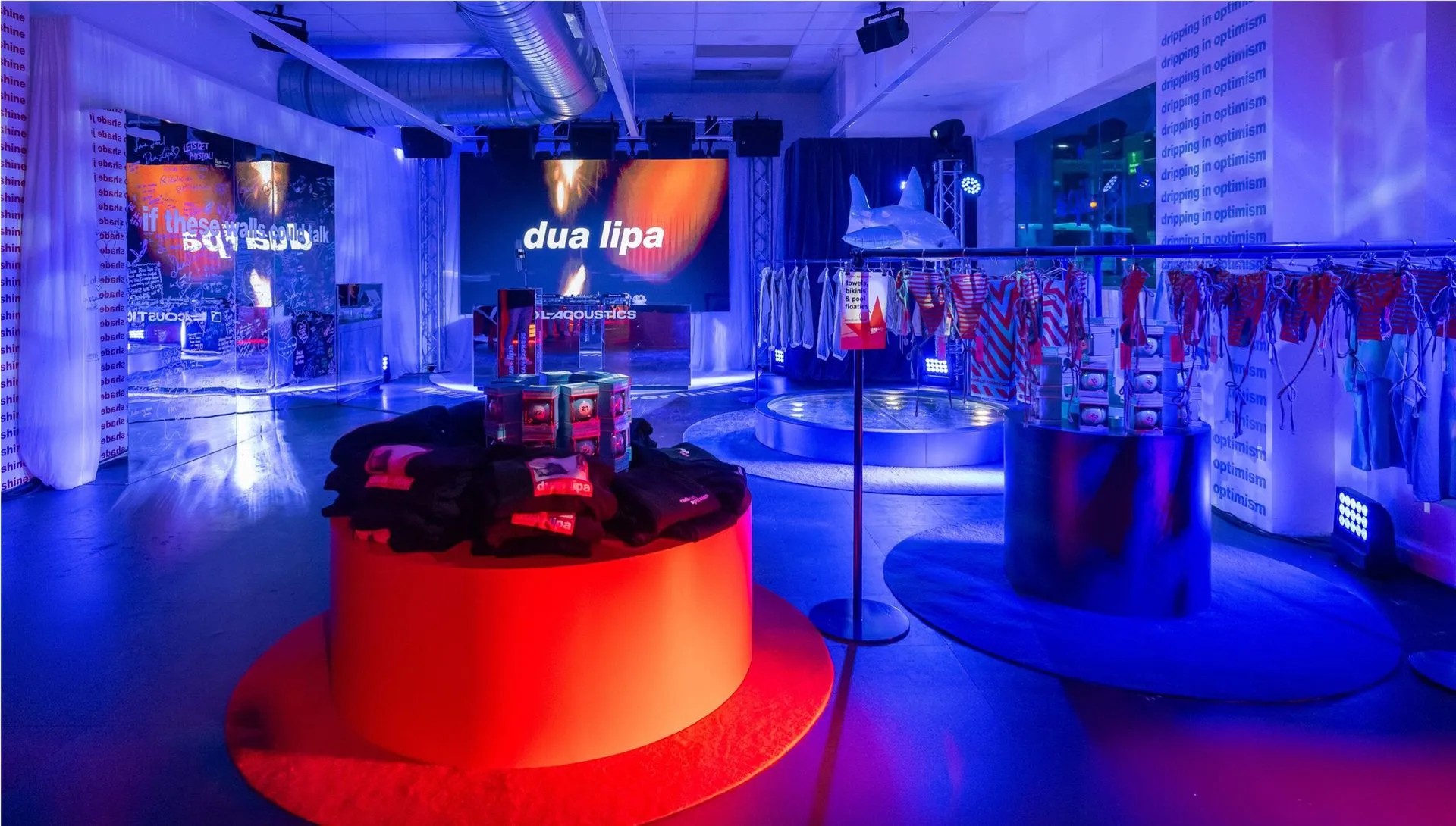 The Dua Lipa Merch Pop-Up Store