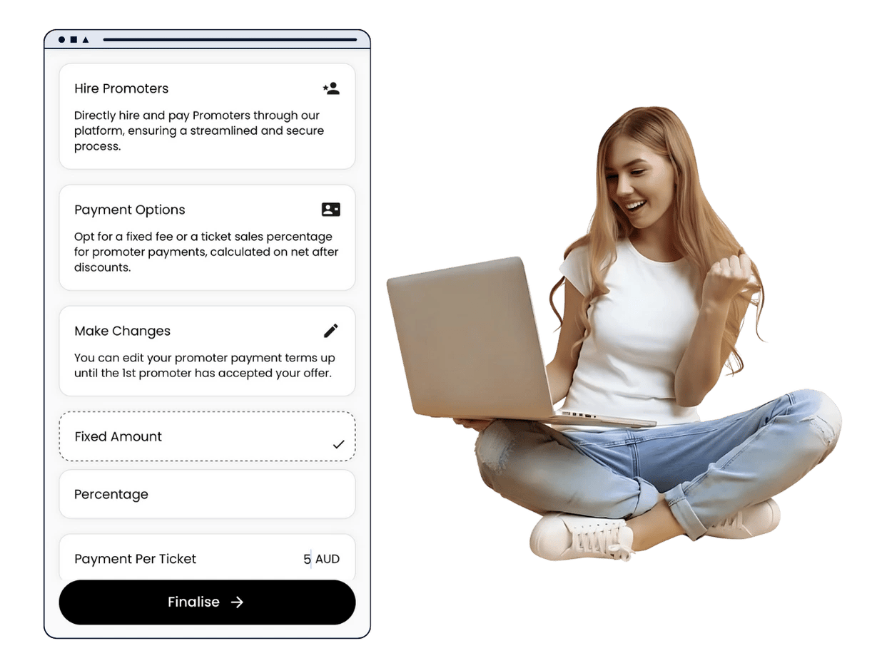 Events platform - Manage and onboard promoters feature preview